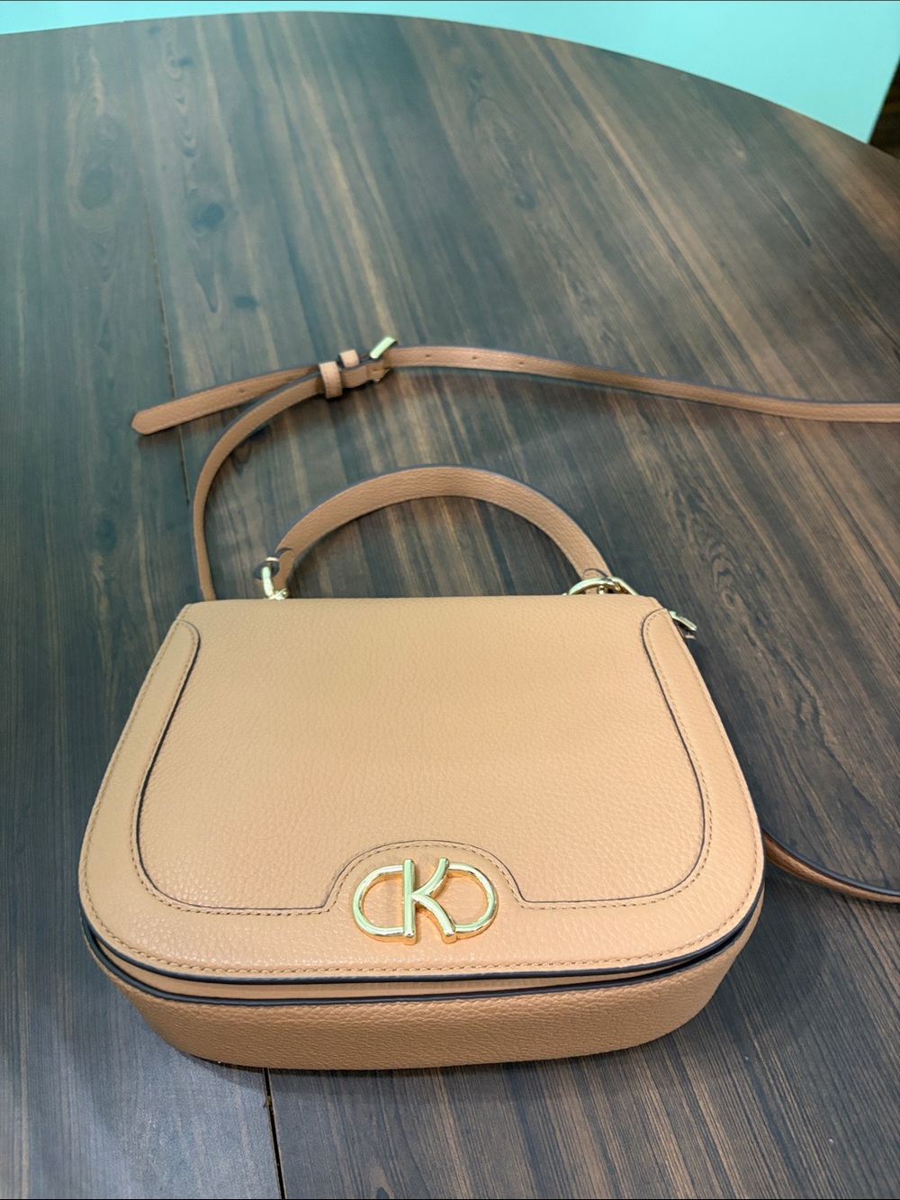 Kate Spade Tan Leather Crossbody Bag